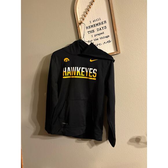 Youth Nike Iowa Hawkeyes Hoodie size large - Picture 1 of 3